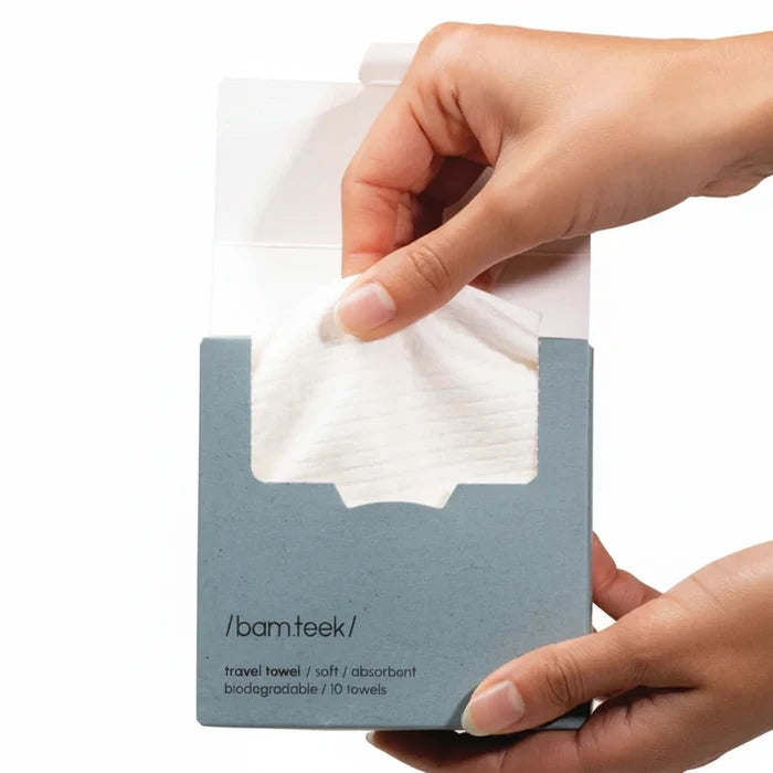 Single-Use Medium Face Towels for Daily Skincare & Travel – 10pcs