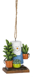 Smores Crazy Plant Lady Ornament
