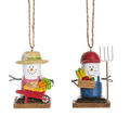 Smores Farmer Ornament