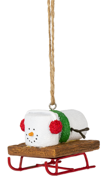 Smores Sledding & Tubing Ornament