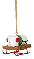 Smores Sledding & Tubing Ornament