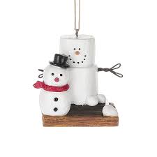 Smores Snowman Ornament