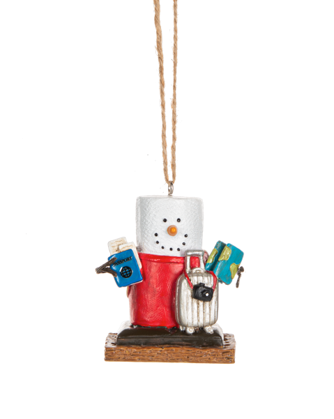 Smores Traveler Ornament