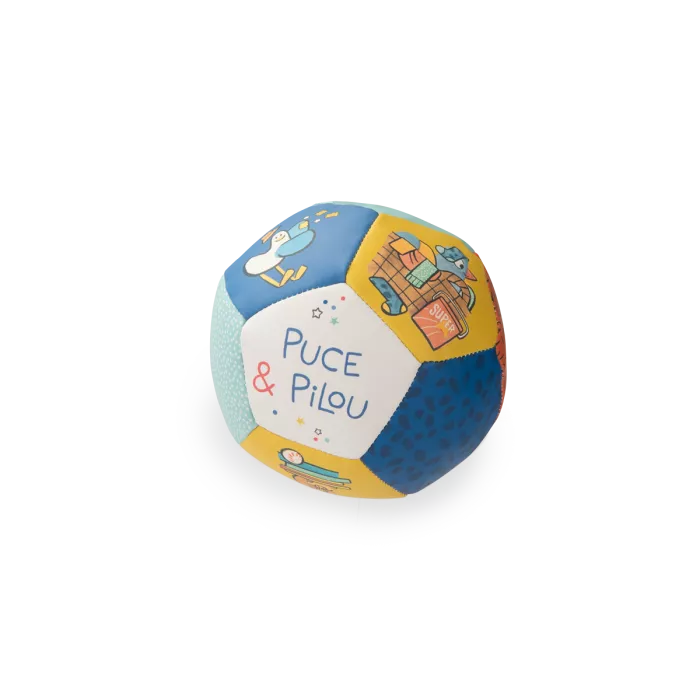 Moulin Roty - Soft Ball - Puce & Pilou 2