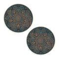 SOGA 2X 120cm Mandala Pattern Circle Area Rugs for Living Room Lounge, Anti-slip