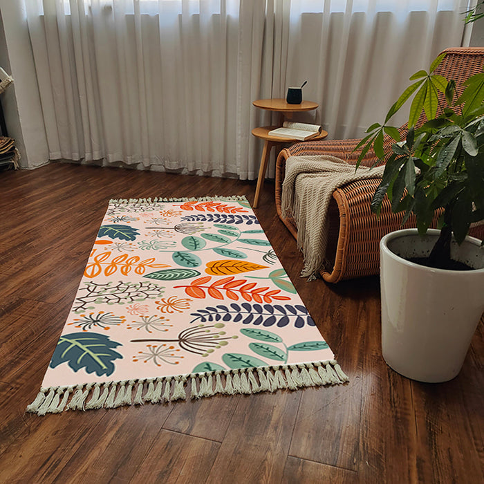 SOGA 2X 90cm Soft cotton woven handmade Area Rugs for living room bedroom Home Decor