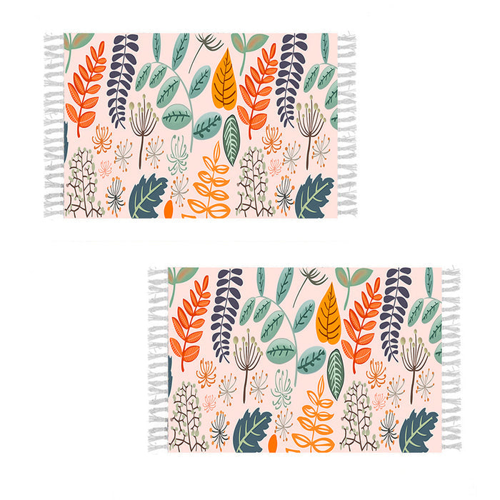 SOGA 2X 90cm Soft cotton woven handmade Area Rugs for living room bedroom Home Decor