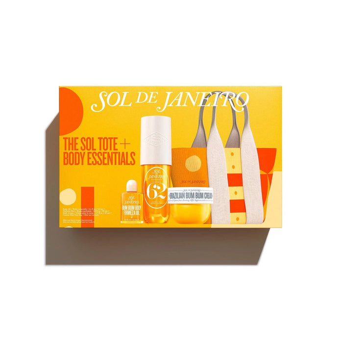 Sol De Janeiro Limited Edition Sol Tote + Body Essentials Set
