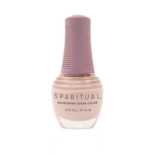 SpaRitual Nourishing Lacquer Polish - Slow Beauty - Nude Pink Creme - 15ML