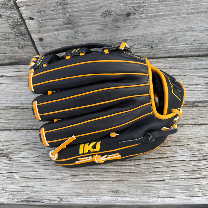 SPECIAL! IKJ 12.75" H-Web Black and Harvest Gold, USA Steerhide (Pro Fit)