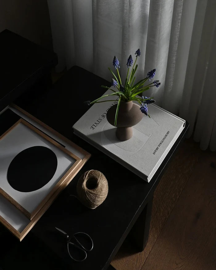 Sphere Vase Bubl, Mini - Taupe - Magnolia Lane co. Home + Garden + Gift