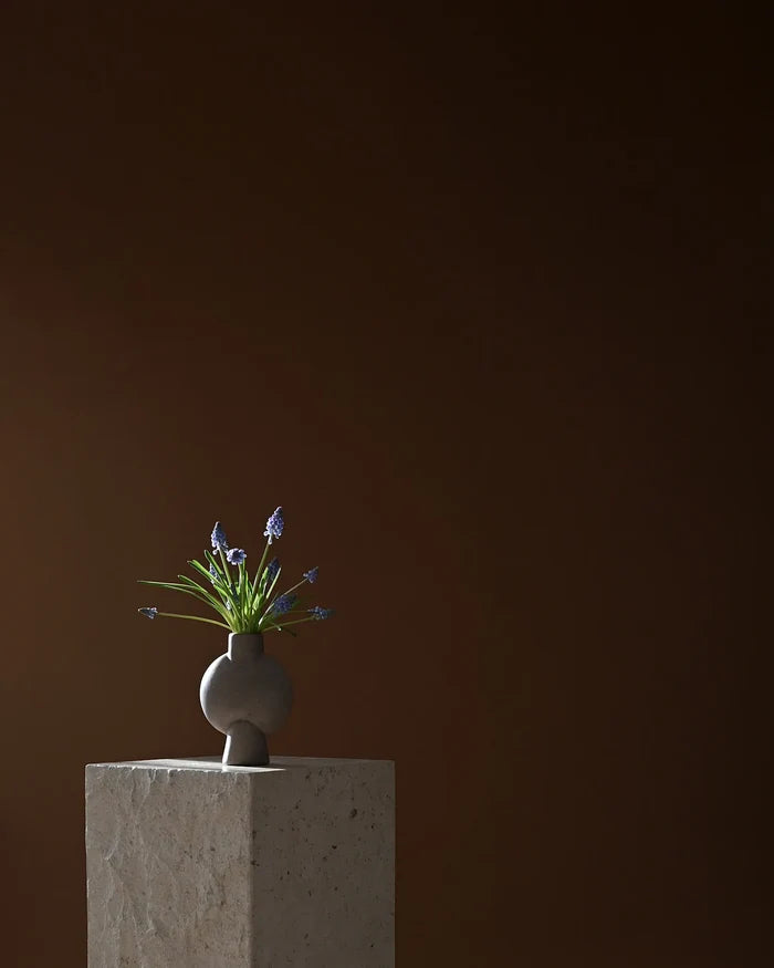 Sphere Vase Bubl, Mini - Taupe - Magnolia Lane co. Home + Garden + Gift
