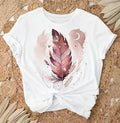 Star Moon Print T-Shirt