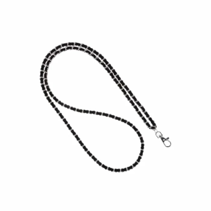 Suede & Metal Crossbody Phone Chain - Taryn x Philip Boutique