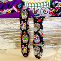 Sugar Skull Print Silicone Band For Apple Watch