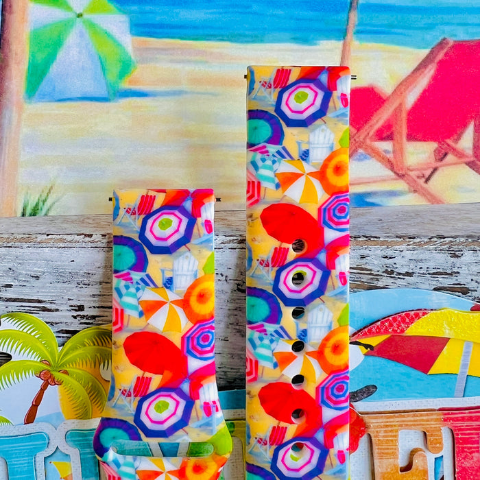 Sunbrella Print Silicone Band For Samsung Watch