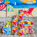 Sunbrella Print Silicone Band For Samsung Watch
