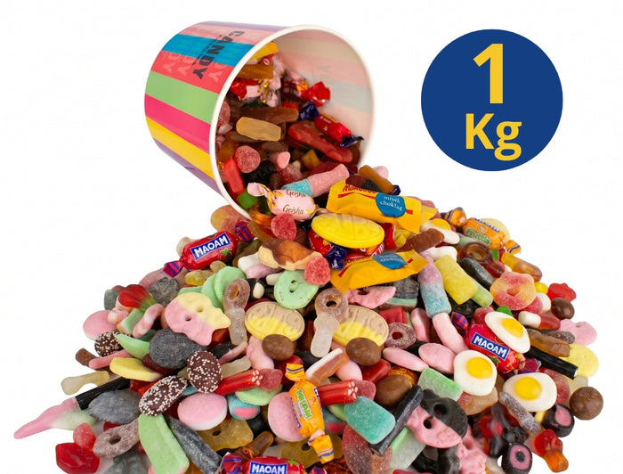 Swedish Lösgodis Candy Mix 1kg (2.2 lbs) – Authentic Swedish Pick & Mix Assorted Candy