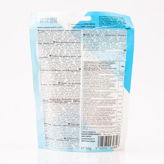 Sweet Switch Yummy Gummy Bears 150g