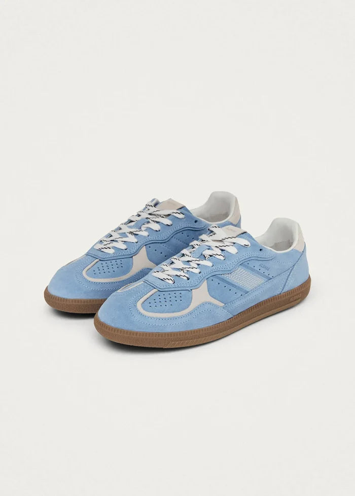 TB 490 RIFE CORNFLOWER BLUE CREAM LEATHER SNEAKERS - Darling & Domain
