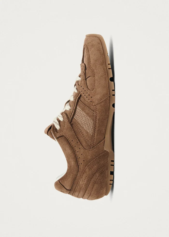 TB 56 SUEDE BROWN LEATHER SNEAKERS - Darling & Domain