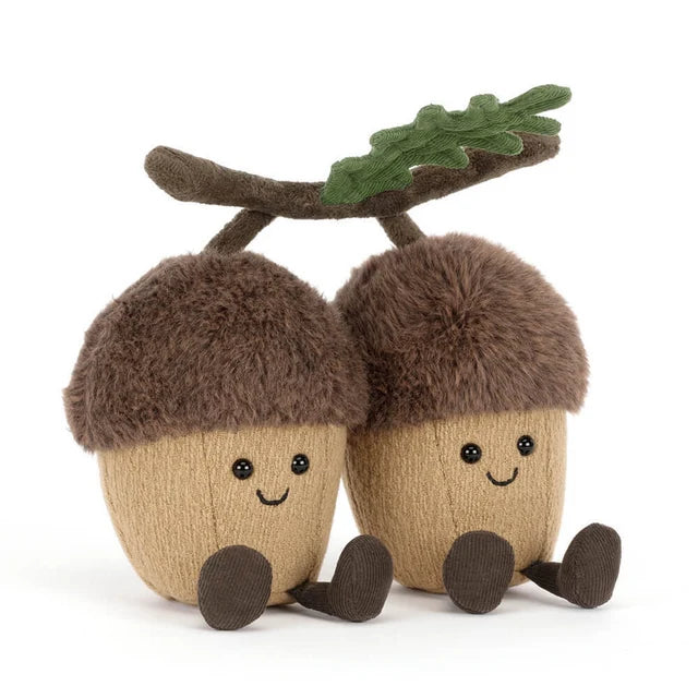 Teddy - Amuseables Ort & Tum Acorns - Front Cut