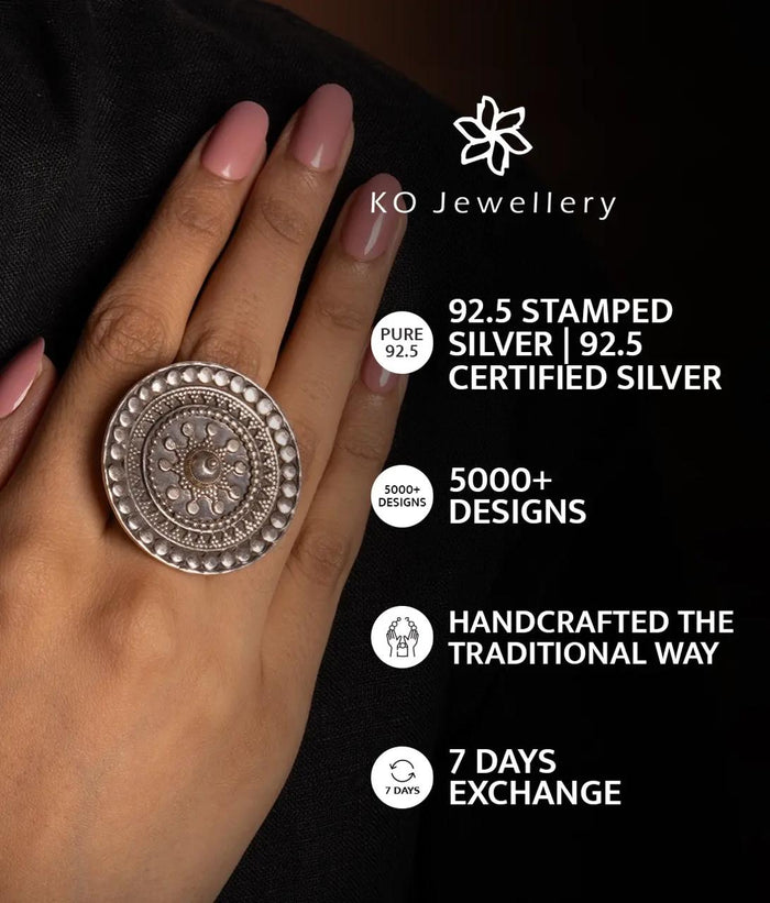 The Alankara Silver Bangle-Single (Size 2.2/2.4/2.6/2.8)