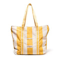 THE BEACH BAG | Crew Mimosa Yellow Stripe - Darling & Domain