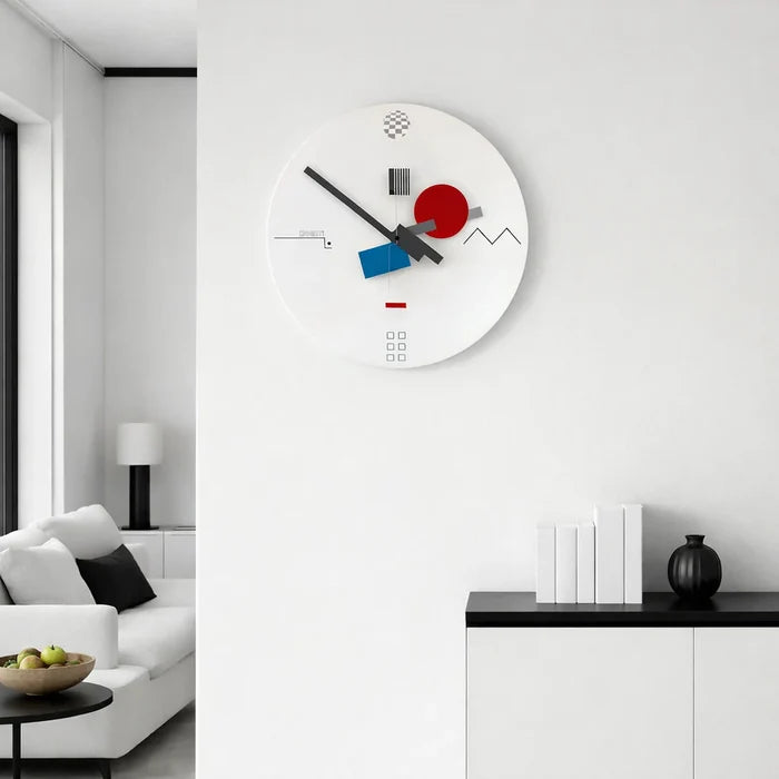 The Icon Wall Clock in White - Back From the 80s