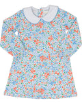 The Oaks Blue Red Floral Dress