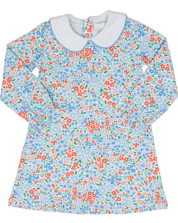 The Oaks Blue Red Floral Dress