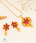 The Pauspa Silver Kemp Pendant Set