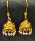 The Rohini Silver Hook Jhumka (Small)