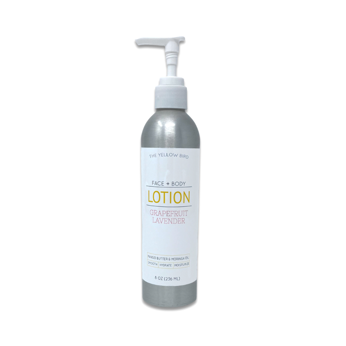 The Yellow Bird - Grapefruit Lavender Face + Body Lotion