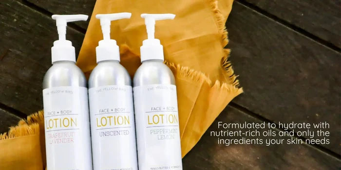 The Yellow Bird - Grapefruit Lavender Face + Body Lotion