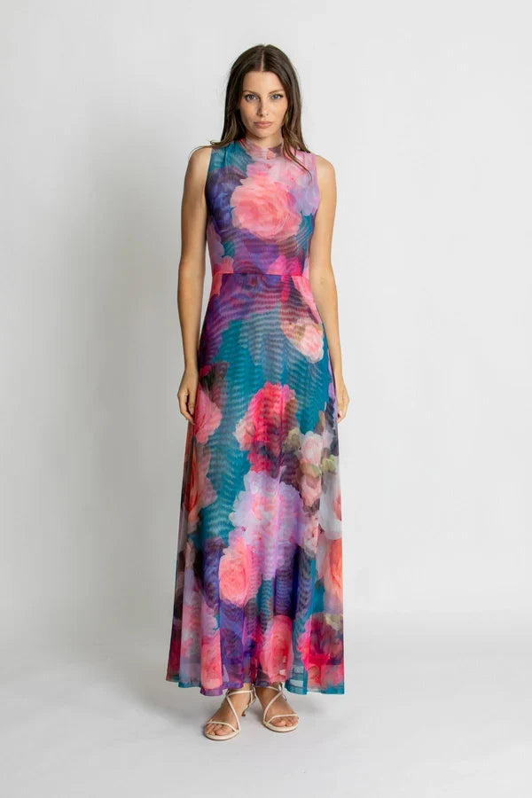 THEA MAXI DRESS | Heather - Darling & Domain