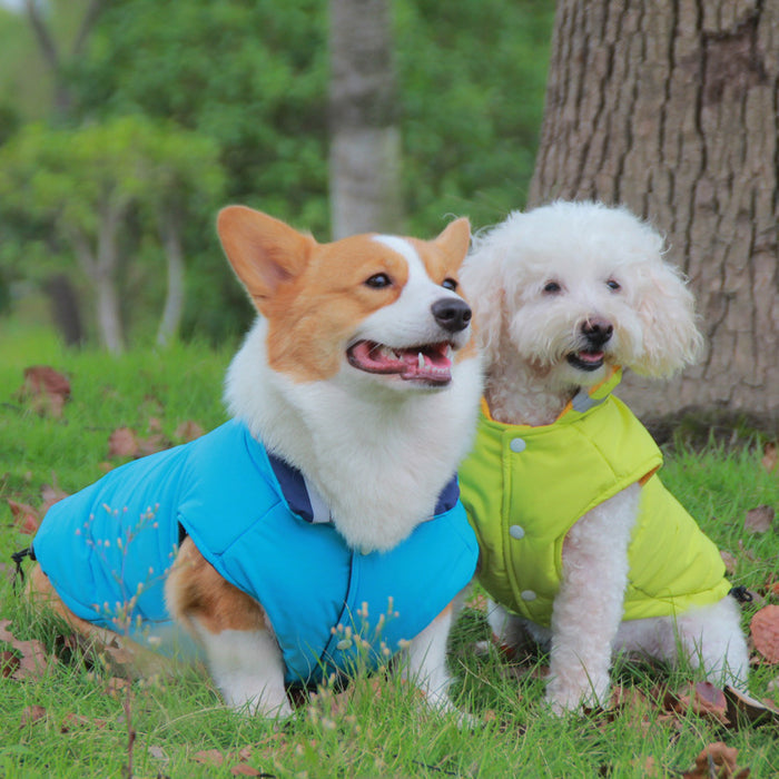 Thickened Waterproof Pet Double-sided Reflective Jacket