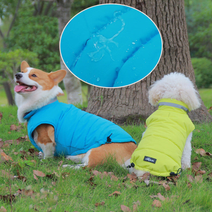 Thickened Waterproof Pet Double-sided Reflective Jacket