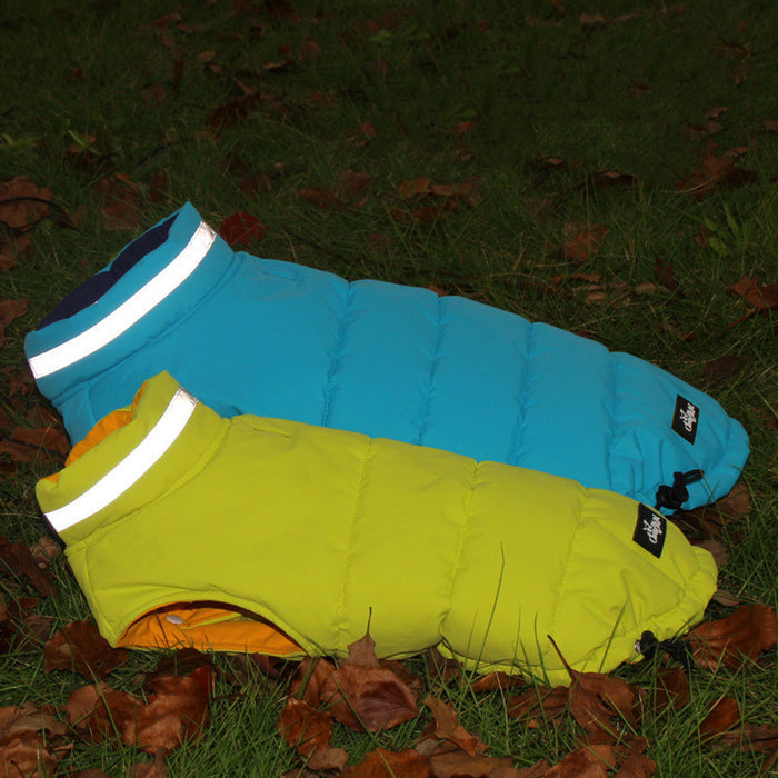 Thickened Waterproof Pet Double-sided Reflective Jacket