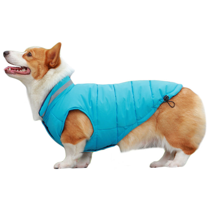 Thickened Waterproof Pet Double-sided Reflective Jacket