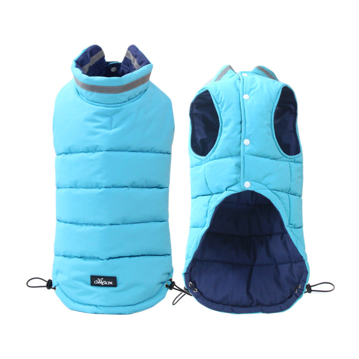 Thickened Waterproof Pet Double-sided Reflective Jacket