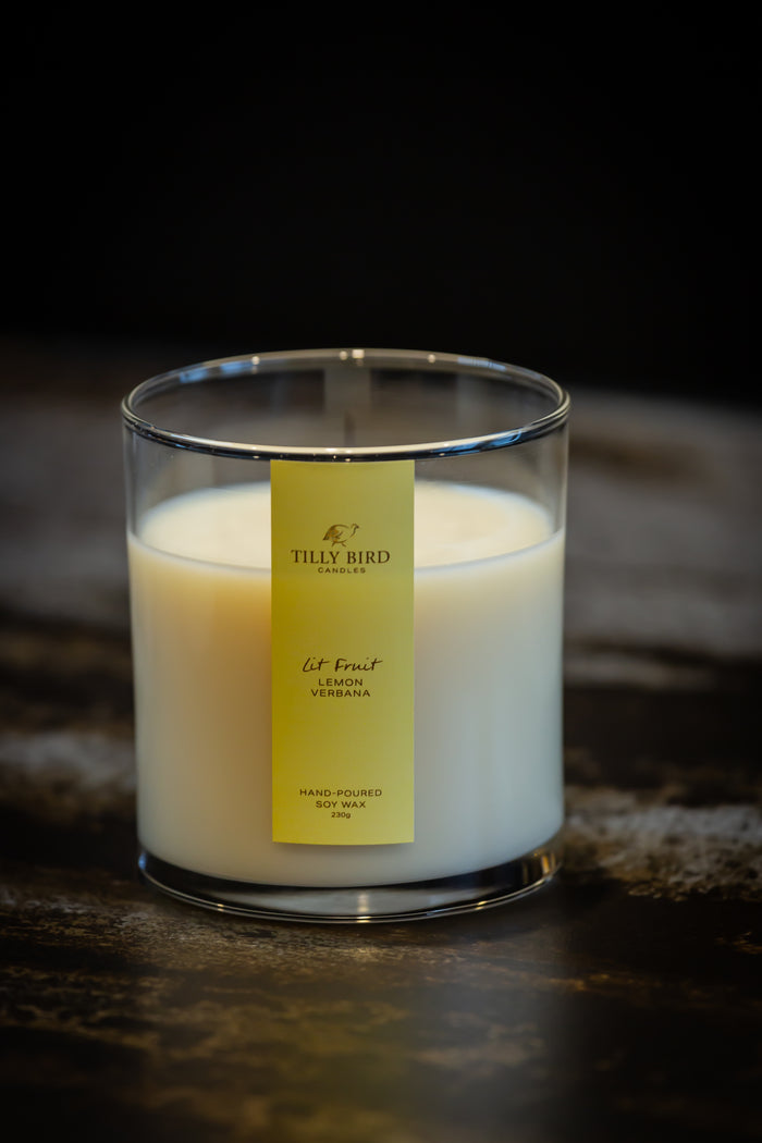 Tilly Bird Candle Tilly Bird Candle - Lit Fruit Lemon Verbana 230g