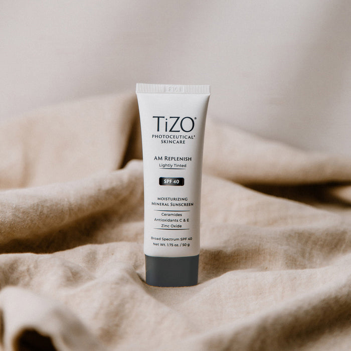 TiZO Sunscreen TiZO AM Replenish Lightly Tinted SPF40