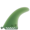 TJ Signature 6 inch clear G10 center fin for performance longboard