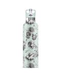 TOILE D'AMORE Jade Floral  | 25 oz Insulated Water Bottle