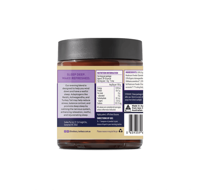 Tonika Supplement TONIKA Organic Adaptogenic SLEEP Blend