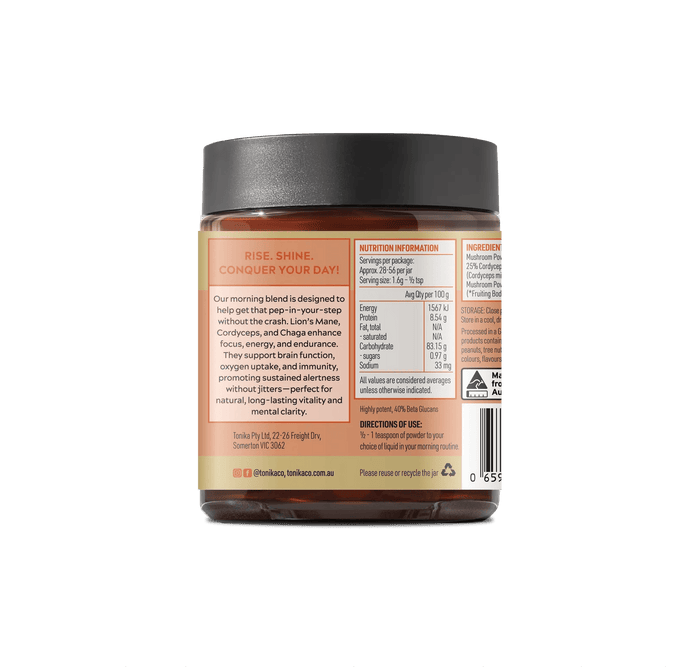 Tonika Supplement TONIKA Organic Adaptogenic WAKE Powder