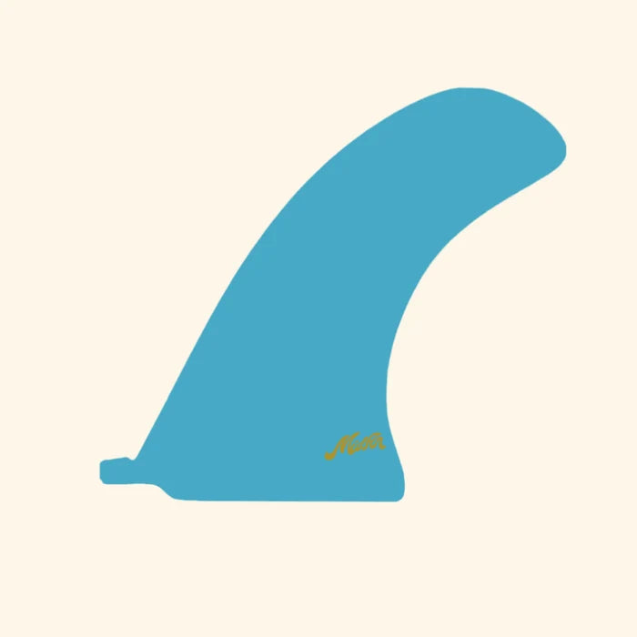 Tracer 9.5 inch blue single fin for longboard hatchet style