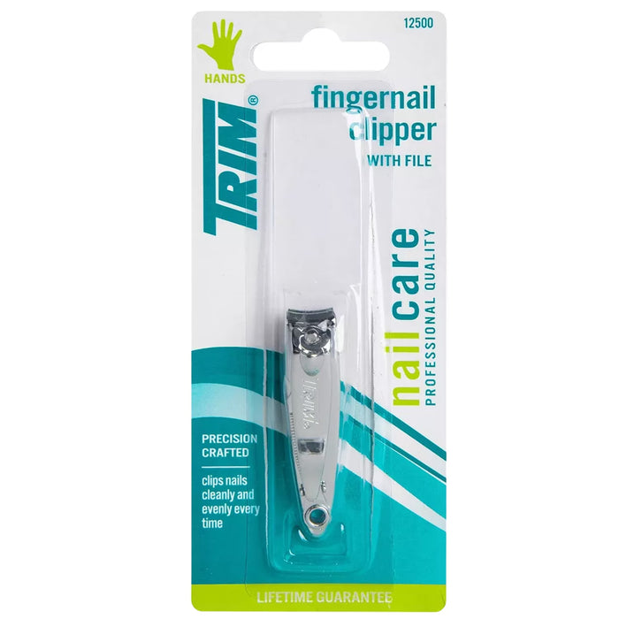 Trim Nail Clipper with File Fingernail Clippers - 1 Ct - 36 Pack