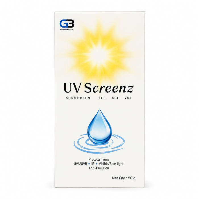 UV Screenz Sunscreen Gel SPF 75+